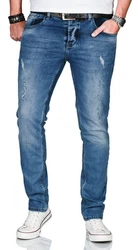 Alessandro Salvarini Jeans ASCatania Blau/Pastell/Hellblau