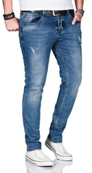 Alessandro Salvarini Jeans ASCatania Blau/Pastell/Hellblau