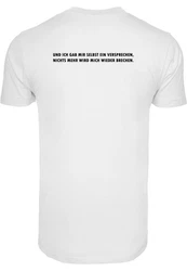 Merchcode T-Shirt Round Neck Weiß/Grau/Gelb/Beige