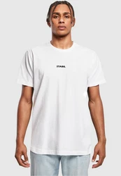 Merchcode T-Shirt Round Neck Weiß/Grau/Gelb/Beige