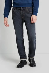 bugatti 5-Pocket-Jeans Flexcity Denim Dunkelblau/Dunkelgrau/Grau/Blau