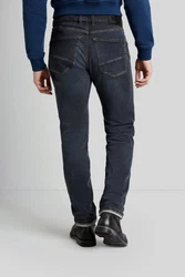 bugatti 5-Pocket-Jeans Flexcity Denim Dunkelblau/Dunkelgrau/Grau/Blau