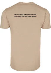 Merchcode T-Shirt Round Neck Braun/Khaki/Beige
