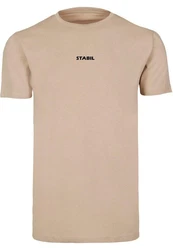 Merchcode T-Shirt Round Neck Braun/Khaki/Beige