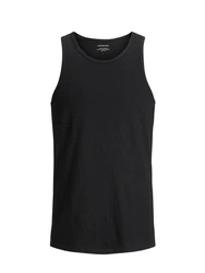 Jack & Jones JACBASIC TANKTOP 2 PACK Grau/Schwarz/Dunkelgrau