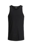 Jack & Jones JACBASIC TANKTOP 2 PACK Grau/Schwarz/Dunkelgrau