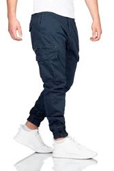 Alessandro Salvarini Cargohose ASGiacomi Dunkelblau/Blau