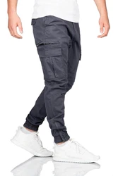 Alessandro Salvarini Cargohose ASGiacomi Dunkelblau/Blau/Grau/Dunkelgrau