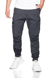 Alessandro Salvarini Cargohose ASGiacomi Dunkelblau/Blau/Grau/Dunkelgrau
