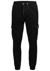 Alessandro Salvarini Cargohose ASComfi Schwarz/Khaki/Dunkelblau