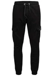 Alessandro Salvarini Cargohose ASComfi Schwarz/Khaki/Dunkelblau