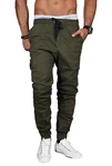 Alessandro Salvarini Cargohose ASCuffy Dunkelgrün/Khaki