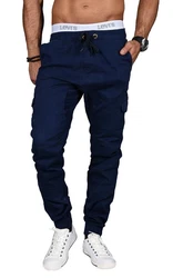Alessandro Salvarini Cargohose ASCuffy Dunkelblau/Blau