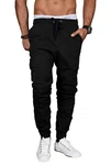 Alessandro Salvarini Cargohose ASCuffy Schwarz/Khaki