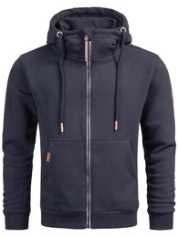 Sweatjacke ASGeenio mit hohem Kragen