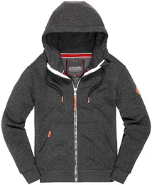 Sweatjacke ASGeenio mit hohem Kragen