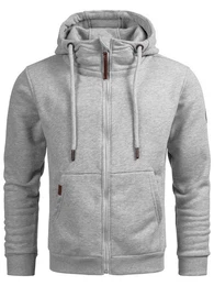 Sweatjacke ASGeenio mit hohem Kragen