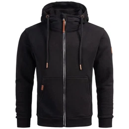 Sweatjacke ASGeenio mit hohem Kragen