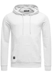 Red Bridge Herren Crewneck Sweatshirt Pullover Premium Basic Weiß