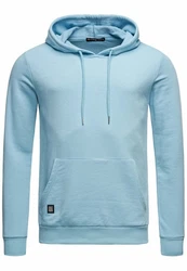 Red Bridge Herren Crewneck Sweatshirt Pullover Premium Basic Blau