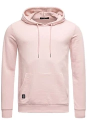 Red Bridge Herren Crewneck Sweatshirt Pullover Premium Basic Pink