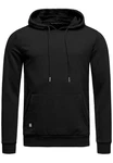 Red Bridge Herren Crewneck Sweatshirt Pullover Premium Basic Schwarz