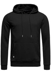 Red Bridge Herren Crewneck Sweatshirt Pullover Premium Basic Schwarz