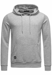 Red Bridge Herren Crewneck Sweatshirt Pullover Premium Basic Grau