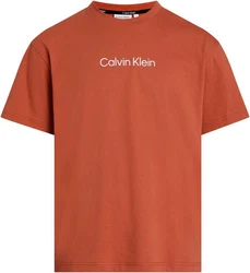 Calvin Klein T-Shirt 'Hero' Rot/Orange