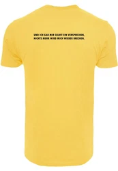 Merchcode T-Shirt Round Neck Gelb