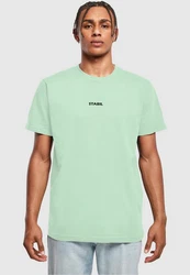 Merchcode T-Shirt Round Neck Hellgrün/Grün/Türkis