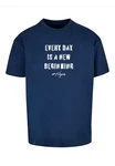 Merchcode T-Shirt Hope 2 Heavy Oversized Tee Dunkelblau