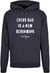 Merchcode Kapuzensweatshirt Hope 2 Basic Hoody Dunkelblau