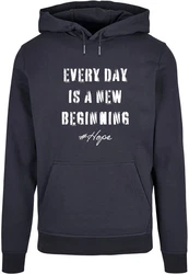 Merchcode Kapuzensweatshirt Hope 2 Basic Hoody Dunkelblau