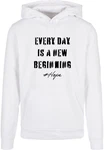 Merchcode Kapuzensweatshirt Hope 2 Basic Hoody Grün/Beige/Weiß/Grau