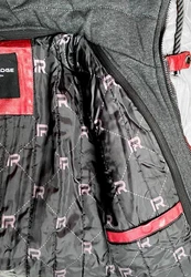 Redbridge Herren Bikerjacke mit Kapuze 