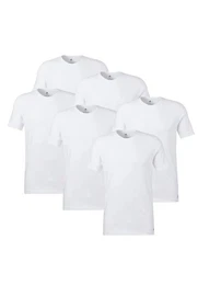 Poloshirt Crew Neck T-Shirt (6PK) (Packung, 6-tlg., 6er-Pack)