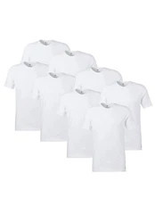 adidas Performance Poloshirt Crew Neck T-Shirt 8PK