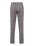 Hanro Pyjamahose Night & Day Lila/Grau/Rosa/Braun