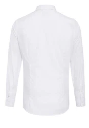 Hatico Langarmhemd Weiß/Creme