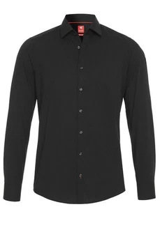 Pure Businesshemd Langarmhemd Slim Fit Kentkragen