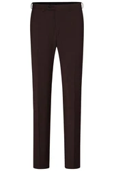 Digel Anzughose Noah 5-Pocket Hose Braun/Dunkelrot/Bordeaux/Rot
