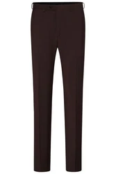Digel Anzughose Noah 5-Pocket Hose Braun/Dunkelrot/Bordeaux/Rot