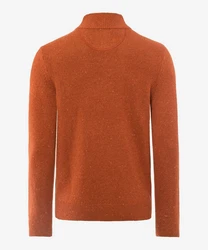 Brax Pullover Orange/Braun/Rot