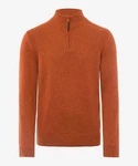 Brax Pullover Orange/Braun/Rot