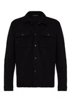 RedBridge Hemdjacke Herren Wide Cut Schwarz