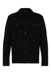 RedBridge Hemdjacke Herren Wide Cut Schwarz