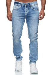 Baxboy Regular-fit Jeans Straight Fit Denim Hellblau/Blau