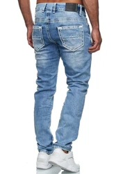 Baxboy Regular-fit Jeans Straight Fit Denim Hellblau/Blau
