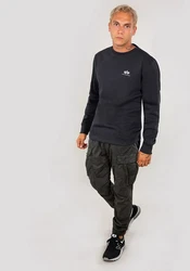 ALPHA INDUSTRIES Sweatshirt Dunkelblau/Schwarz/Blau